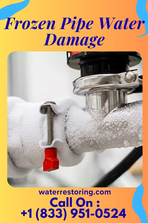 Frozen Pipe Water Damage in Marklesburg, PA